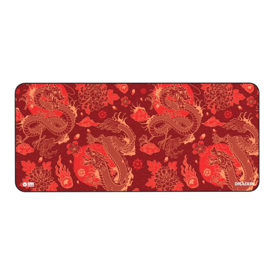 Hawk Red Dragon 90x40 Mouse Pad (RED-DRAGON-90X40-MOUSE-PAD) - XL 900x400mm, 3mm, Suya Dayanıklı Kaymaz Taban Tablo