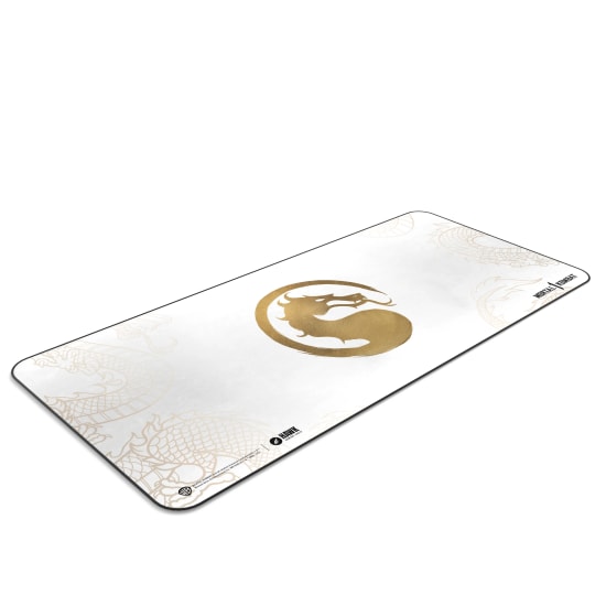 Hawk Mortal Kombat Gold Dragon 90x40 Mouse Pad (MORTAL-KOMBAT-GOLD-DRAGON-90X40-MOUSE-PAD) - XL 900x400mm, 3mm Dikişli