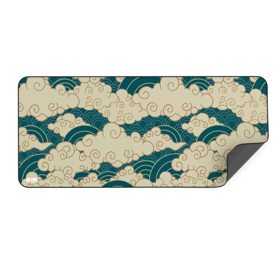 Hawk Cloud 90x40 Mouse Pad (CLOUD-90X40-MOUSE-PAD) - XL 900x400mm, Suya Dayanıklı Yüzey, Kaymaz Taban Oyuncu Pad