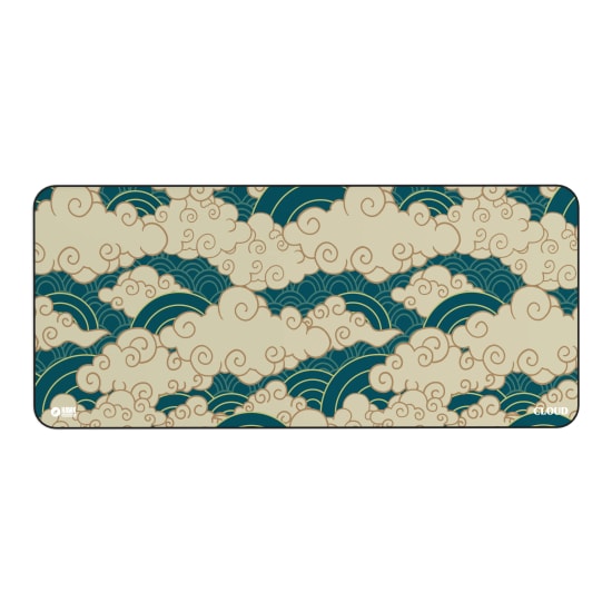 Hawk Cloud 90x40 Mouse Pad (CLOUD-90X40-MOUSE-PAD) - XL 900x400mm, Suya Dayanıklı Yüzey, Kaymaz Taban Oyuncu Pad