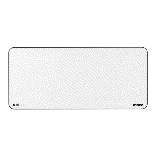 Hawk Maze Beyaz 90x40 Mouse Pad (MAZE-90X40-MOUSE-PAD) - XL 900x400mm, 3mm, Suya Dayanıklı Kaymaz Taban Oyuncu Pad