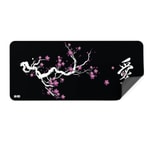 Hawk Sakura Siyah 90x40 Mouse Pad (SAKURA-90X40-MOUSE-PAD) - XL 900x400mm, Suya Dayanıklı, Kaymaz Taban Oyuncu Pad
