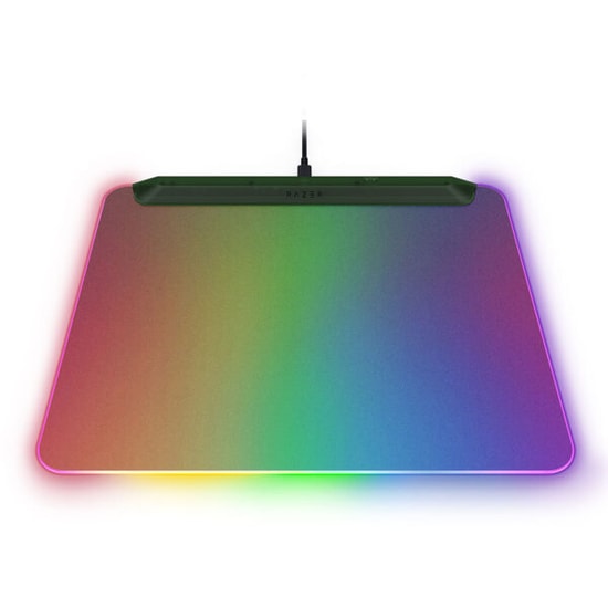Razer Firefly V2 Pro RZ02-04920300-R3M1 Siyah Oyuncu Mouse Pad - Phantom Green Ed, RGB, Kaymaz Taban, 360mm