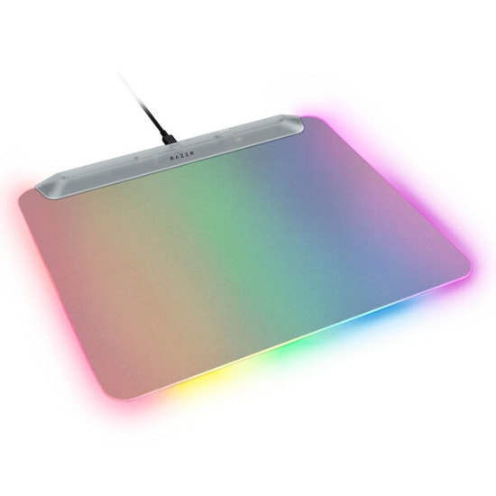 Razer Firefly V2 Pro RZ02-04920400-R3M1 Beyaz Oyuncu Mouse Pad - Phantom White, RGB, Kaymaz Taban, 360x278mm