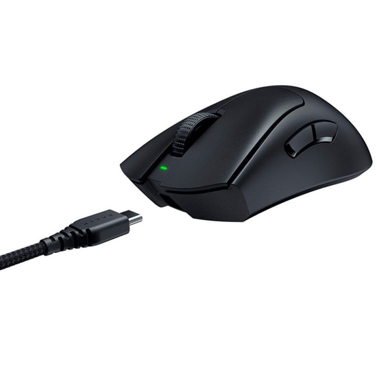 Razer DeathAdder V3 Pro Siyah Kablosuz Oyuncu Mouse (RZ01-04630100-R3G1) - 30000 DPI, 750 IPS, 63g Optik Sensör