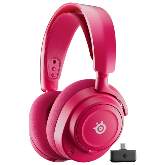 SteelSeries Arctis Nova 7X Magenta Kablosuz Oyuncu Kulaklığı (SSH61760) - 50 Saat Pil, Bluetooth, 2.4GHz, USB-C