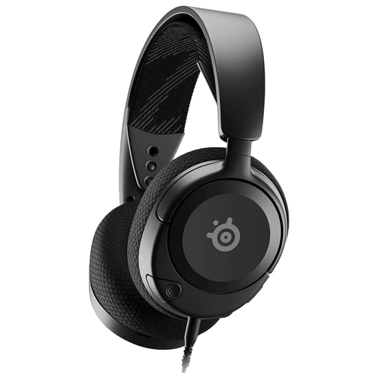 SteelSeries Arctis Nova 1 Siyah Oyuncu Kulaklığı (SSH61606) - Hi-Fi Sürücü, ClearCast Gen 2 Mikrofon, 3.5mm Jak