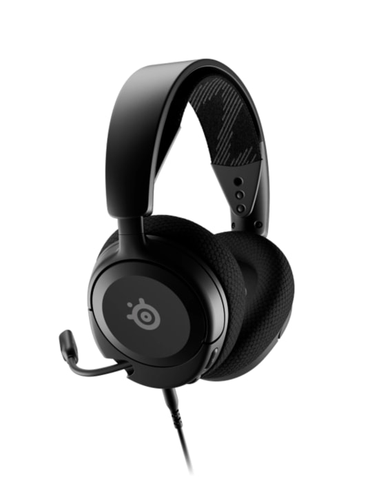 SteelSeries Arctis Nova 1 Siyah Oyuncu Kulaklığı (SSH61606) - Hi-Fi Sürücü, ClearCast Gen 2 Mikrofon, 3.5mm Jak