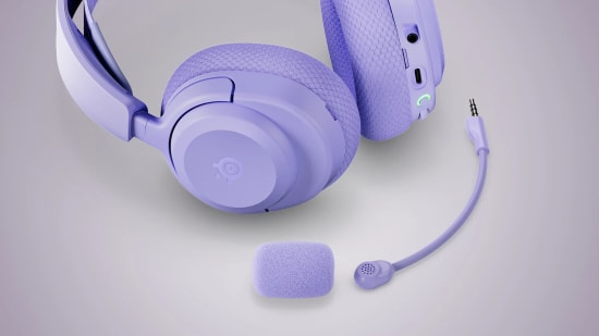 SteelSeries Arctis Nova 3 Lavender Kablosuz Oyuncu Kulaklığı (SSH61692) - 40 Saat Pil, USB-C, 260g Hafif Tasarım