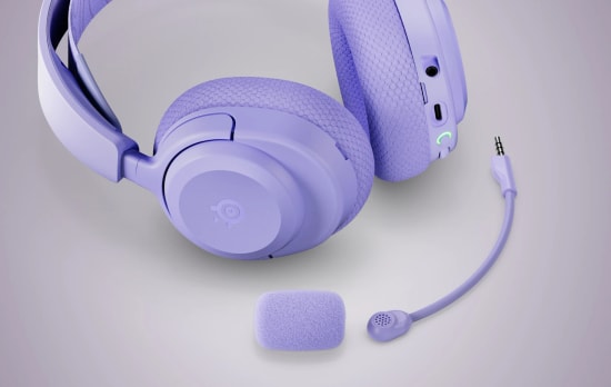 SteelSeries Arctis Nova 3X Lavender Oyuncu Kulaklığı (SSH61693) - Kablosuz, 40 Saat Pil Ömrü, Xbox/PC Uyumlu