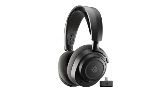 SteelSeries Arctis Nova 7P Siyah Kablosuz Oyuncu Kulaklığı (61744) - 50 Saat Pil, Bluetooth, 2.4GHz, USB-C PS/PC