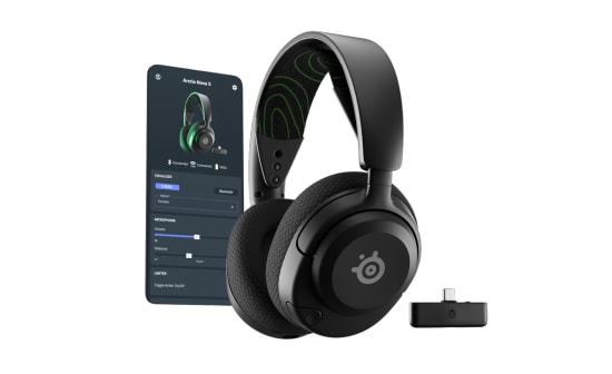 SteelSeries Arctis Nova 5X Siyah Kablosuz Oyuncu Kulaklığı (61676) - 60 Saat Pil Ömrü, Xbox/PC, Hızlı Şarj, BT