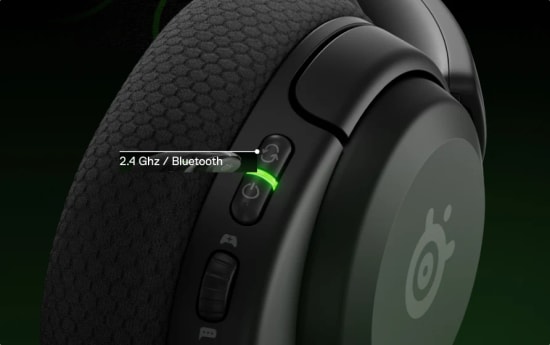 SteelSeries Arctis Nova 5X Siyah Kablosuz Oyuncu Kulaklığı (61676) - 60 Saat Pil Ömrü, Xbox/PC, Hızlı Şarj, BT