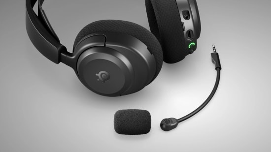 SteelSeries Arctis Nova 3P Siyah Kablosuz Oyuncu Kulaklığı (61686) - 40 Saat Pil, Bluetooth, Quick-Switch, USB-C