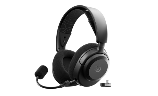 SteelSeries Arctis Nova 3P Siyah Kablosuz Oyuncu Kulaklığı (61686) - 40 Saat Pil, Bluetooth, Quick-Switch, USB-C