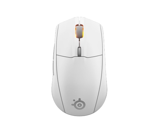 SteelSeries Rival 3 Wireless Gen 2 Beyaz Oyuncu Mouse (62524) - 18000 DPI, TrueMove Air, Bluetooth, 2.4GHz