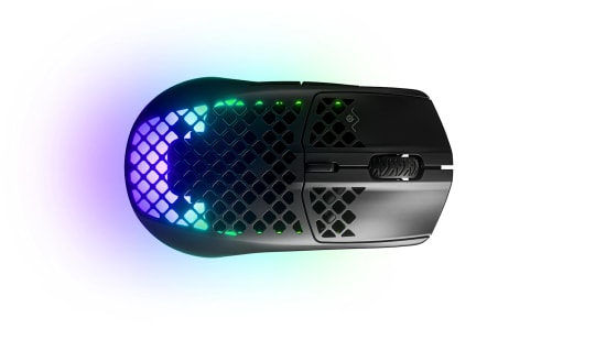 SteelSeries Aerox 3 Onyx Wireless Siyah Oyuncu Mouse (62612) - 68g Ultra Hafif, IP54, 200 Saat Pil, PrismSync RGB