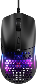 Glorious Model O Eternal GLO-OE-W-BLK Siyah RGB Kablolu Oyuncu Mouse - 12000 DPI, 55g Hafiflik, 300 IPS, 6 Tuş