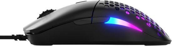 Glorious Model O Eternal GLO-OE-W-BLK Siyah RGB Kablolu Oyuncu Mouse - 12000 DPI, 55g Hafiflik, 300 IPS, 6 Tuş