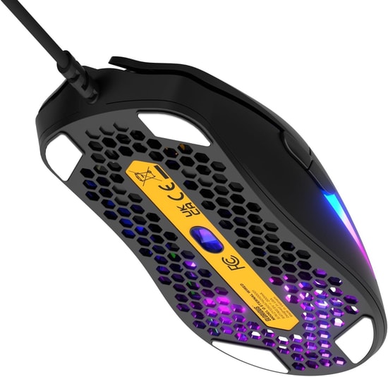 Glorious Model O Eternal GLO-OE-W-BLK Siyah RGB Kablolu Oyuncu Mouse - 12000 DPI, 55g Hafiflik, 300 IPS, 6 Tuş