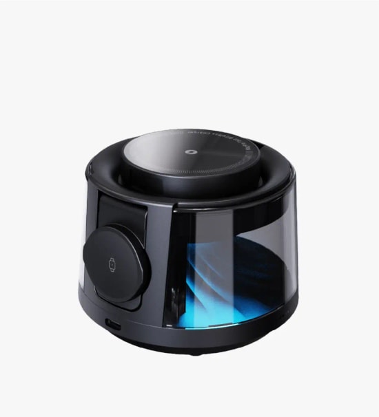 LinkTech W801 5i 1 Arada Hızlı Kablosuz Şarj ve BT Hoparlör - Telefon, Kulaklık ve Akıllı Saat 15W Şarj, RGB, Manyetik