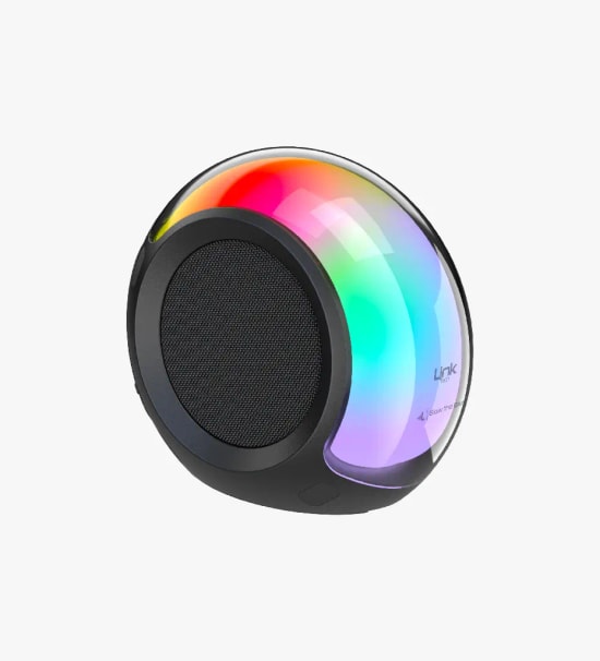 LinkTech R119 RhythmGlow TWS Bluetooth Hoporlör - 10W Ses, LED Ritim Işıklı, 1500 mAh Pil, BT V5.4