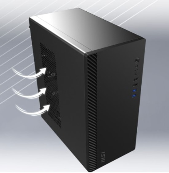 Exper Xera XC124 PBM Masaüstü Bilgisayar - i5-12400F, 16GB RAM, 500GB SSD, GT 710 2GB, MSI PRO Case, FreeDOS