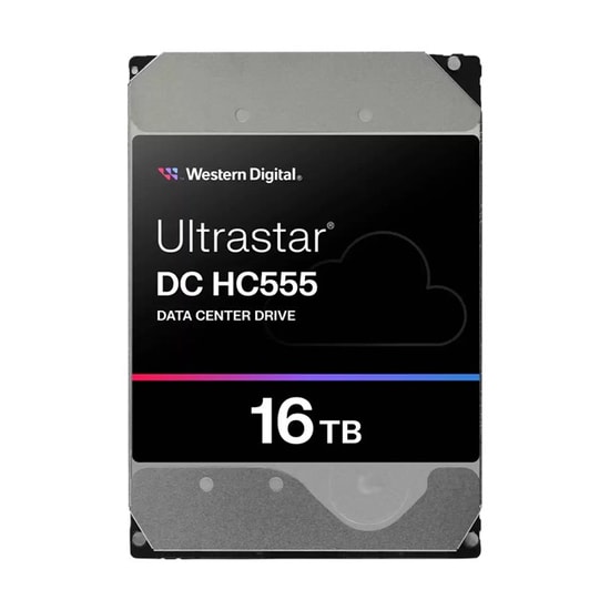 WD Ultrastar DC HC555 16TB Enterprise HDD (0B48722) - 3.5" SATA 6Gb/s, 7200RPM, 512MB Cache, Helyum Dolgulu Disk