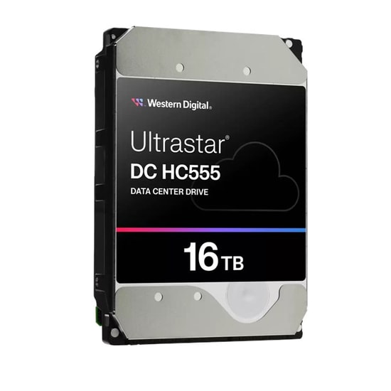 WD Ultrastar DC HC555 16TB Enterprise HDD (0B48722) - 3.5" SATA 6Gb/s, 7200RPM, 512MB Cache, Helyum Dolgulu Disk