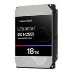 WD Ultrastar DC HC555 18TB Enterprise HDD (0B48723) - 3.5" SATA 6Gb/s, 7200RPM, 512MB Cache, Helyum Dolgulu Disk