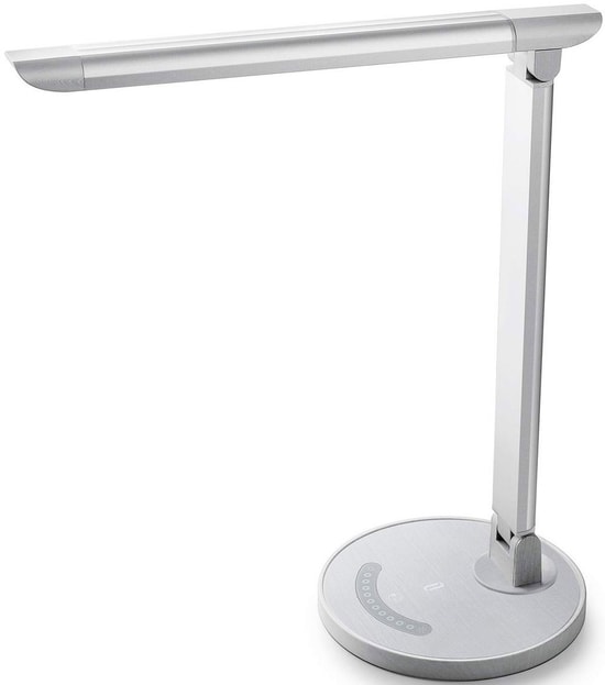 TaoTronics TT-DL13 LED Masa Lambası - USB Şarj Portu, 5 Renk Modu, 7 Parlaklık Seviyesi, 12W, 410 Lümen, Beyaz