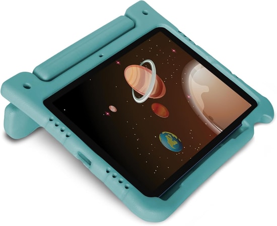 Targus Kid's iPad Air 11(M2)/10.9-Pro 11 Cam Göbeği Kılıf (TARTHD96405GL) - Antimikrobiyal, Darbe Korumalı, Standlı