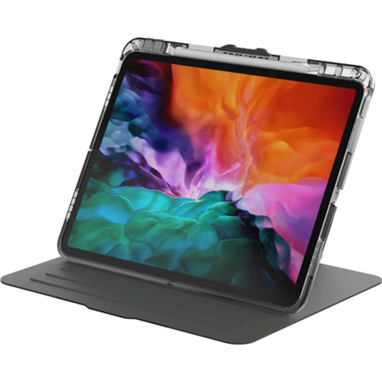 Targus Versavu iPad Pro 13 (M4) Kılıf (TARTHZ982GL) - Şeffaf Arka Yüzey, 360 Derece Döner Stand, Darbe Korumalı