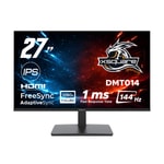 Dexim DMT014 27" 144Hz 1ms Full HD Fast IPS Gaming Monitör - 1920x1080, HDR, FreeSync, Low Blue Light, HDMI, VGA