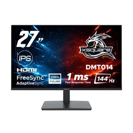Dexim DMT014 27" 144Hz 1ms Full HD Fast IPS Gaming Monitör - 1920x1080, HDR, FreeSync, Low Blue Light, HDMI, VGA