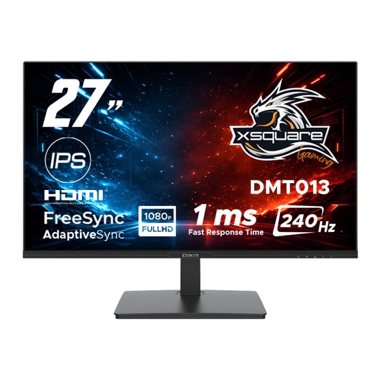 Dexim DMT013 27" 240Hz 1ms Full HD Fast IPS Gaming Monitör - 1920x1080, HDR, FreeSync, Low Blue Light, HDMI, DP
