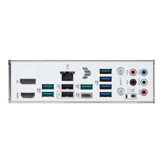 Asus TUF GAMING B850-BTF WIFI W AM5 DDR5 Anakart - 8000MHz(OC), 3xM.2, WiFi 7, BT 5.4, 2.5G LAN, Aura RGB, ATX