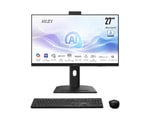 MSI Modern AM273QP AI 27" WQHD AIO PC - Ultra 7 155H, 16GB DDR5, 1TB SSD, FreeDOS, Siyah (1UM-419XEU)