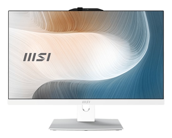 MSI Modern AM242P 23.8" FHD AIO PC (1M-2288EU) - Intel Core 7 150U, 16GB DDR5, 512GB SSD, FreeDOS, Beyaz