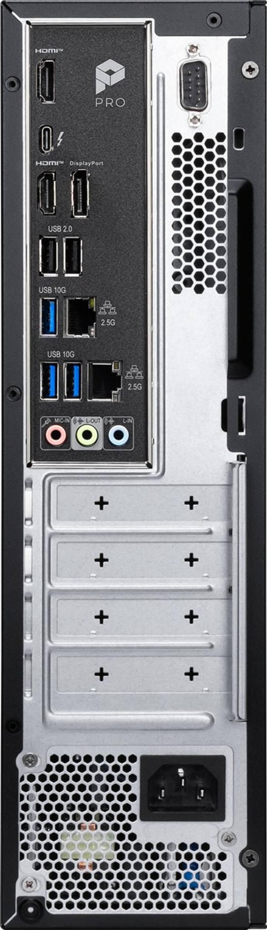 MSI PRO DP80 AI A2G-083XEU Mini PC - Intel Ultra 5 225, 16GB DDR5, 512GB SSD, FreeDOS, Siyah Masaüstü PC