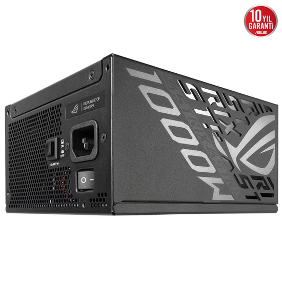 Asus ROG Strix 1000P 1000W 80+ Platinum Güç Kaynağı - Tam Modüler, ATX 3.1, PCIe 5.1, GaN MOSFET, 1000 Watt