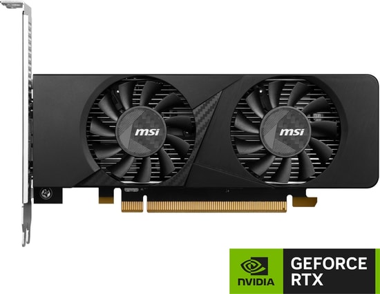 MSI GeForce RTX 3050 LP 6G OC 6GB GDDR6 Ekran Kartı - Low Profile, PCIe 4.0, 96 Bit, 2xHDMI, 1xDP, DirectX 12