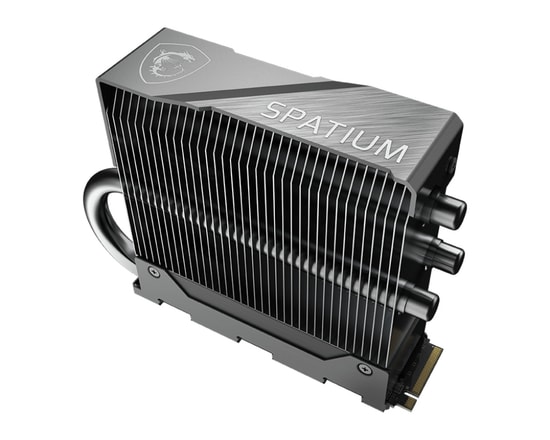 MSI Spatium M570 PRO FROZR 2TB PCIe 5.0 NVMe M.2 SSD (M570PRO-FROZR-2TB-12400MB) - 12400MB Okuma 11800MB Yazma