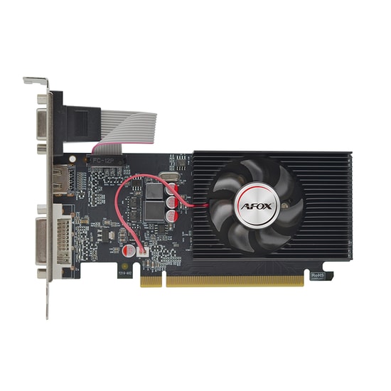 Afox GeForce GT 220 1GB DDR3 128Bit Ekran Kartı (AF220-1024D3L2) - HDMI, DVI, VGA, Tesla Mimari, DirectX 10.1