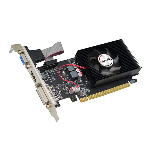 Afox GeForce GT 220 1GB DDR3 128Bit Ekran Kartı (AF220-1024D3L2) - HDMI, DVI, VGA, Tesla Mimari, DirectX 10.1