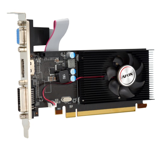 Afox Radeon R5 230 2GB DDR3 64Bit Ekran Kartı (AFR5230-2048D3L5) - AMD GPU, HDMI, DVI, VGA, Tek Fanlı Soğutma
