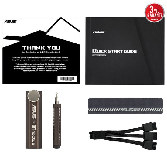Asus GeForce RTX 5080 Noctua OC 16GB GDDR7 Ekran Kartı (RTX5080-O16G-NOCTUA) - 256 Bit, DLSS 4, 2xHDMI, 3xDP