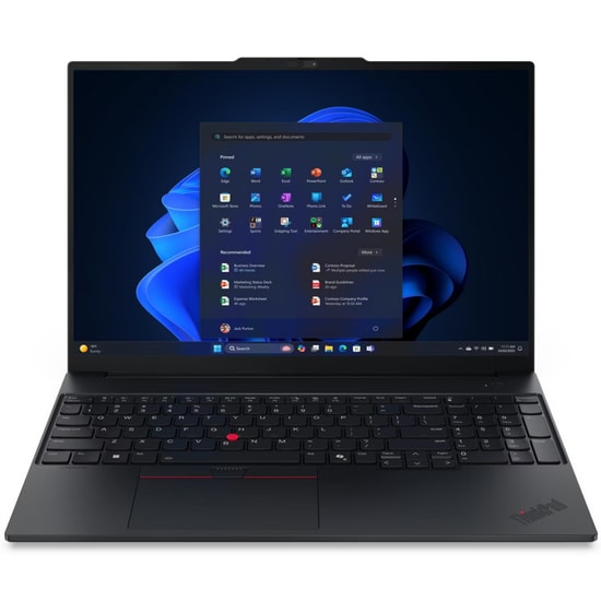 Lenovo ThinkPad E16 Gen3 21SUS19G00 R7-250 32GB RAM 512GB SSD 16" WUXGA Win11 Pro Laptop - 3 Yıl Yerinde Servis