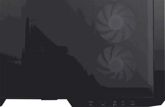 MSI MAG PANO M100R PZ B650W mATX Bilgisayar Kasası - 650W 80+ Bronz, 4x120mm ARGB Fan, Temperli Cam, Panoramik