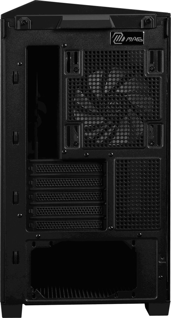 MSI MAG PANO M100R PZ B650W mATX Bilgisayar Kasası - 650W 80+ Bronz, 4x120mm ARGB Fan, Temperli Cam, Panoramik
